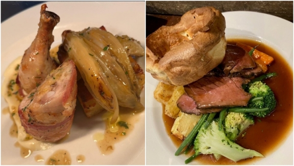 albany poultry and roast dinner collage