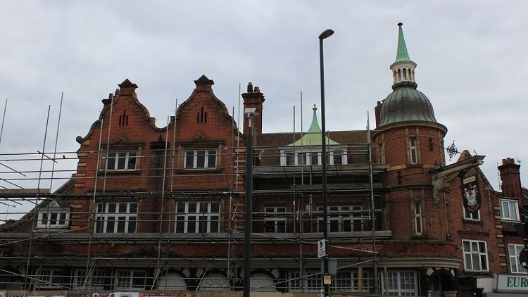 Under threat: a Croydon pub has been included on a list of ‘endangered’ Victorian-era buildings