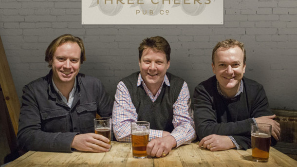 Three Cheers opens ninth site in pub formerly owned by Richard Branson