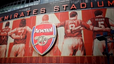 Safe hands: Arsenal goalkeepers Petr Cech and David Ospina tested pub goalkeepers at the club's training ground