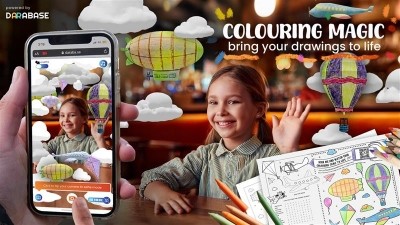 Unique initiative: Punch pubs introduces new AR focused colouring experience (Credit: Darabase)