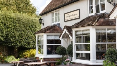 Magnificent area: the George at Burpham is located in the spectacular South Downs