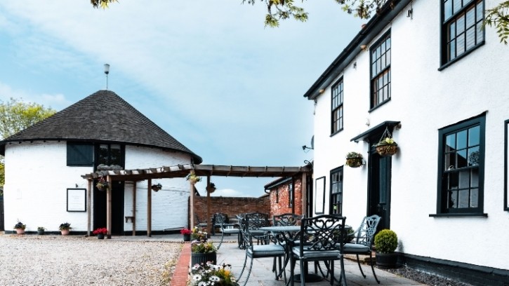 Sails away: the Windmill is particularly proud of its food offer 