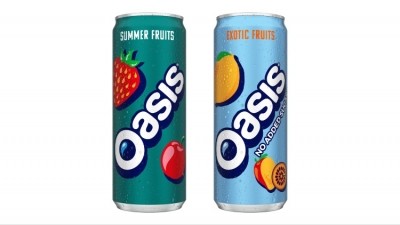 Pivotal moment: CCEP has introduced its Oasis juice brand to the on-trade 