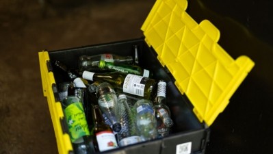 Refillable vessels: beer, cider, wine, spirits and soft drinks bottles will be reused as part of the scheme Greene King is trialling